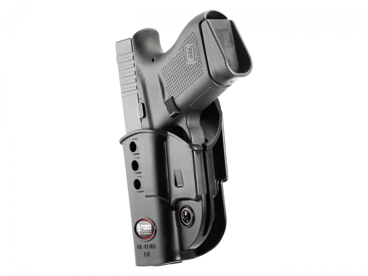 Кобура Fobus для Glock 43 з поясним фіксатором (лівостороння) Фото 2